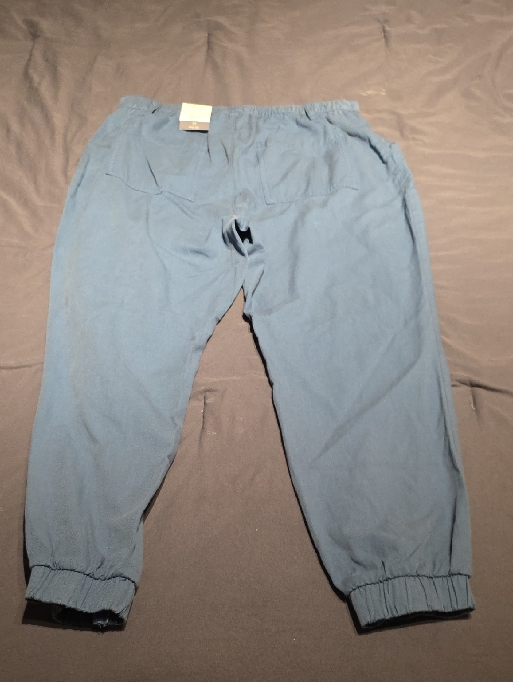 Style & Co. Blue Elastic Hem  Joggers NWT